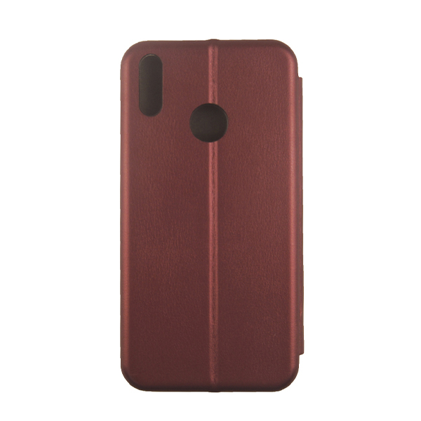 Чехол книжка Kira Slim Shell для Huawei Y7 2019 Bordo