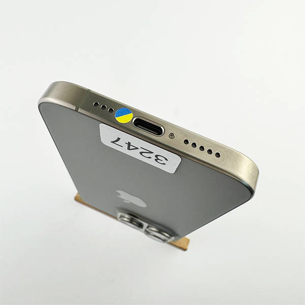 Apple iPhone 15 Pro 128GB Natural Titanium Б/У №3247 (Стан 9/10)