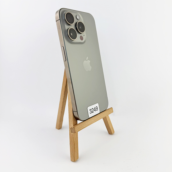 Apple iPhone 15 Pro 256GB Natural Titanium  Б/У №3249 (Стан 8/10)