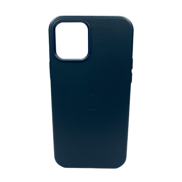 Чохол Leather Case для iPhone 13 Pro Max with MagSafe Indigo Blue