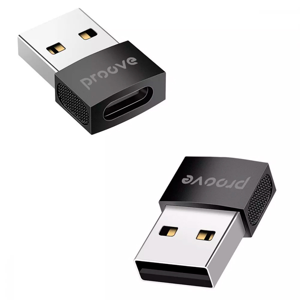 Переходник Proove Extension Type-C to USB Black