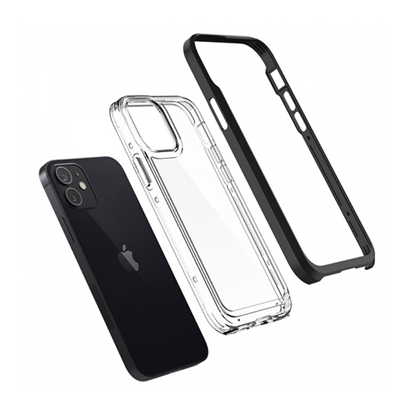 Чохол Spigen для iPhone 12 Mini Neo Hybrid Crystal Black