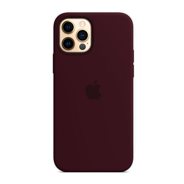 Чохол Soft Touch для Apple iPhone 12/12 Pro Maroon