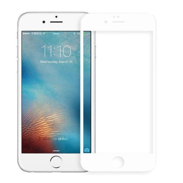 Захисне скло для iPhone 6 Plus/6s Plus 5D White (тех.пак)