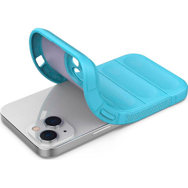Чохол Cosmic Magic Shield for iPhone 14 Light Blue with Camera Lens