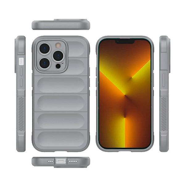 Чохол Cosmic Magic Shield for iPhone 14 Pro Gray with Camera Lens