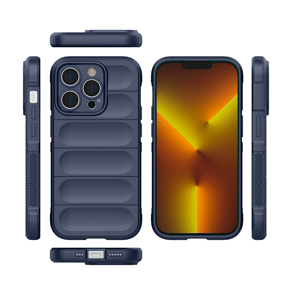 Чохол Cosmic Magic Shield for iPhone 14 Pro Midnight Blue with Camera Lens