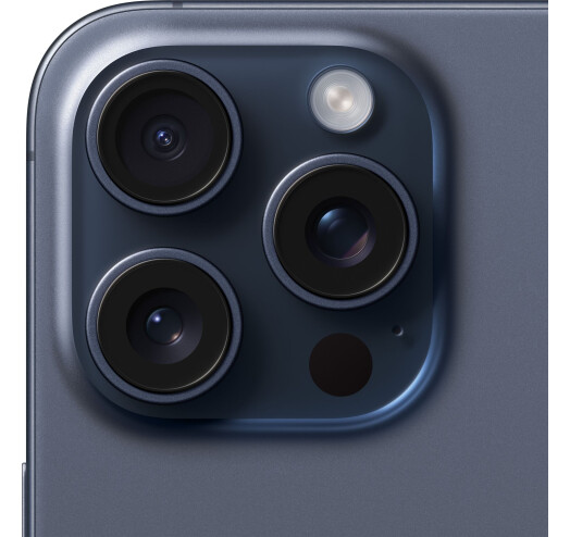 Смартфон Apple iPhone 15 Pro 128GB Blue Titanium (MTV03)