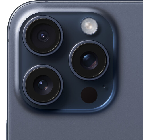 Смартфон Apple iPhone 15 Pro 256GB Blue Titanium (MTV63) українська верія