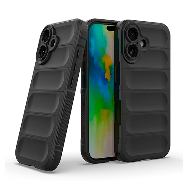 Чохол Cosmic Magic Shield for iPhone 16 Black with Camera Lens