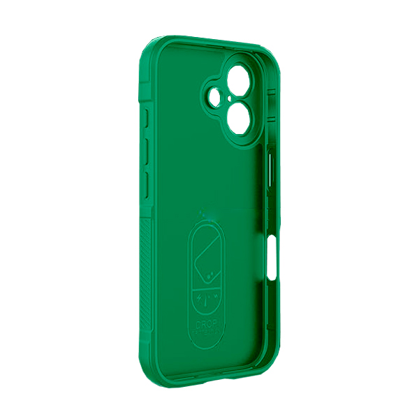 Чехол Cosmic Magic Shield for iPhone 16 Dark Green with Camera Lens