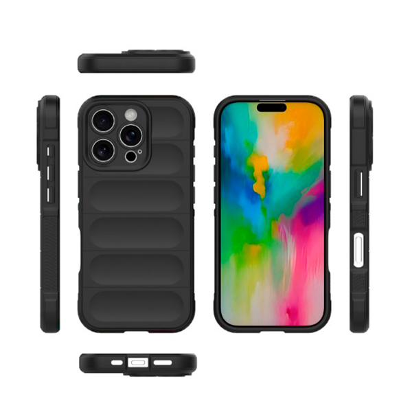 Чехол Cosmic Magic Shield for iPhone 16 Pro Black with Camera Lens