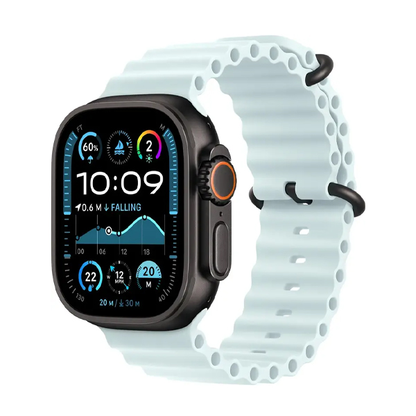 Ремешок для Apple Watch 49mm Ice Blue Ocean Band (MYP83ZM/A)