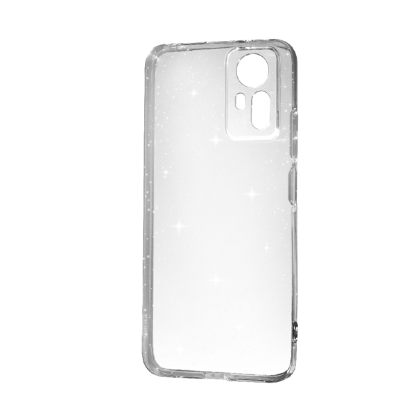 Чехол Silicon Shiny Case Xiaomi Note12S Glitter Clear