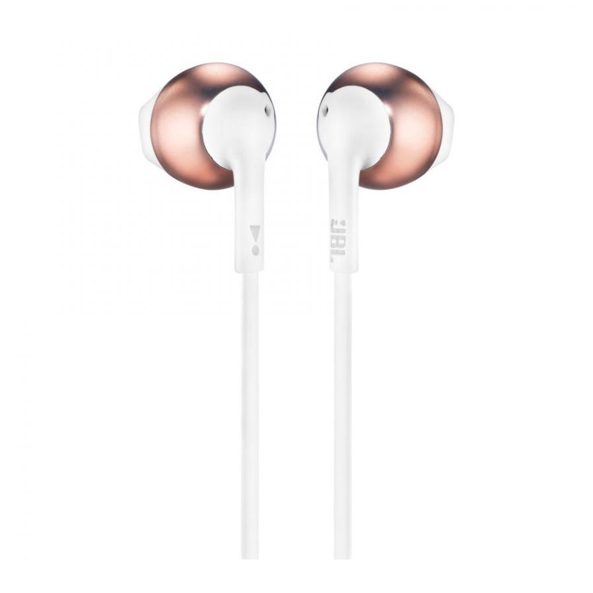 Наушники с микрофоном JBL T205 (JBLT205RGD) Rose Gold