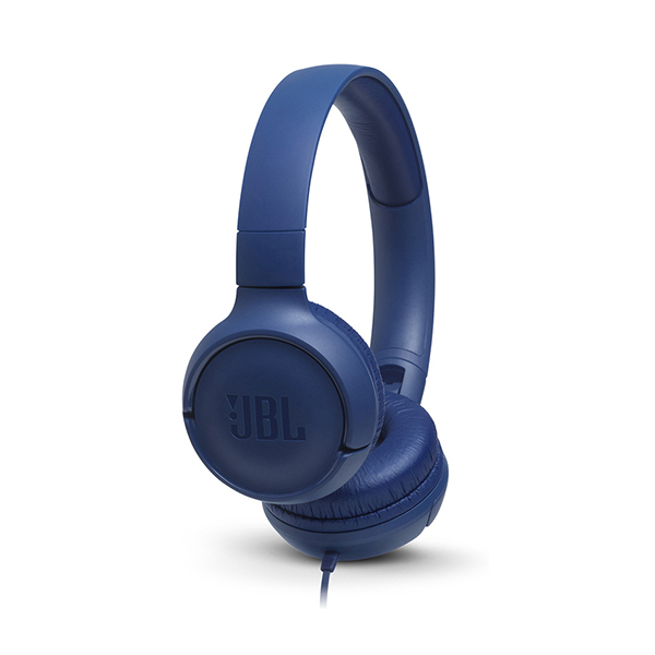 Наушники с микрофоном JBL T500 Blue (JBLT500BLU)