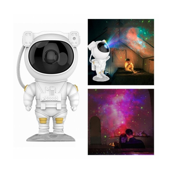 Проєктор-ночник XO CF1 Astronaut Star Projector Lamp White