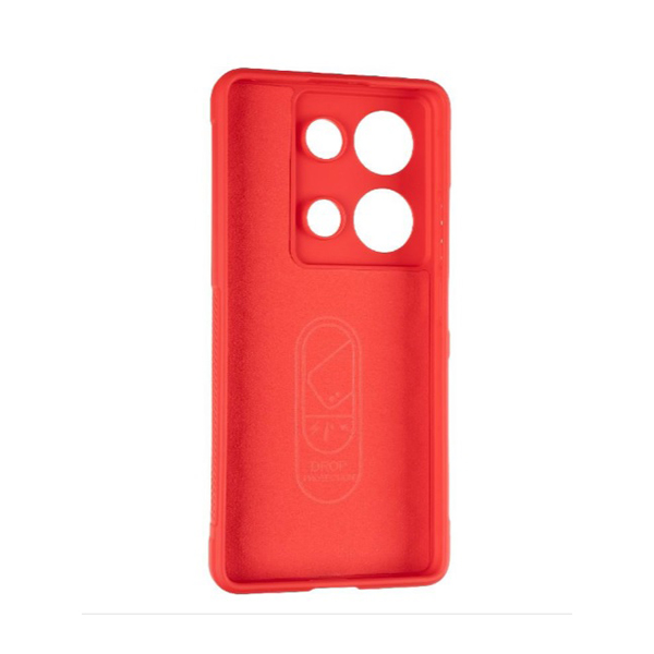 Чехол Cosmic Magic Shield for Xiaomi Redmi Note13 4G Red with Camera Lens