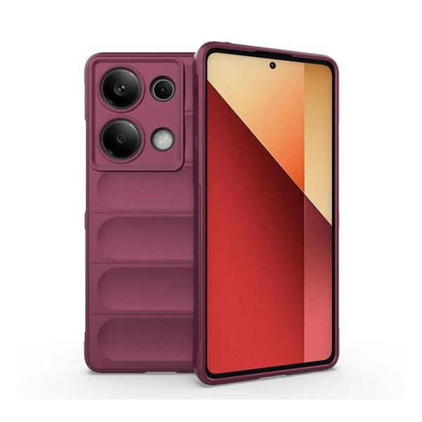 Чохол Cosmic Magic Shield for Xiaomi Redmi Note13 Pro 4G/Poco M6 Pro 4G Plum with Camera Lens