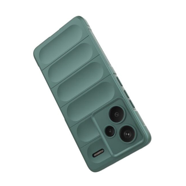 Чехол Cosmic Magic Shield for Xiaomi Redmi Note13 Pro Plus 5G Dark Green with Camera Lens