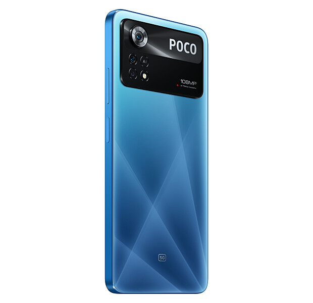 Смартфон XIAOMI Poco X4 Pro 5G 6/128 Gb (laser blue) українська версія