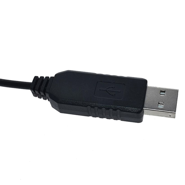 Кабель живлення USB - DC 5.5x2.1 12V 0.8 м (ARM65663)