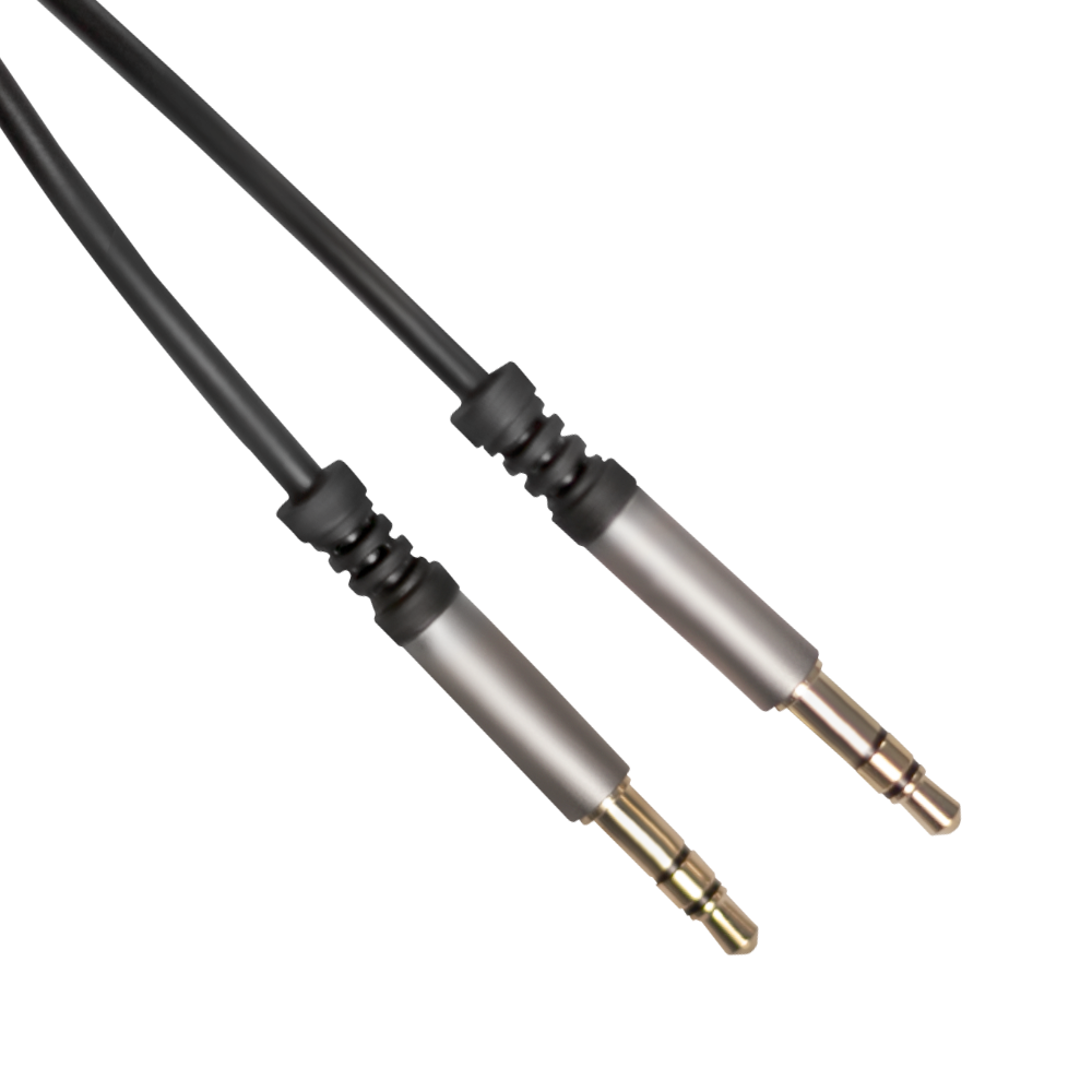 Аудио кабель 3.5 - 3.5 мм XO NB121 PAPA-PAPA 1M Black
