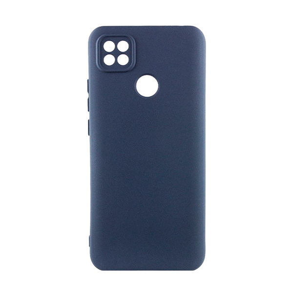 Чехол Original Soft Touch Case for Xiaomi Redmi 9c/10a Dark Blue with Camera Lens