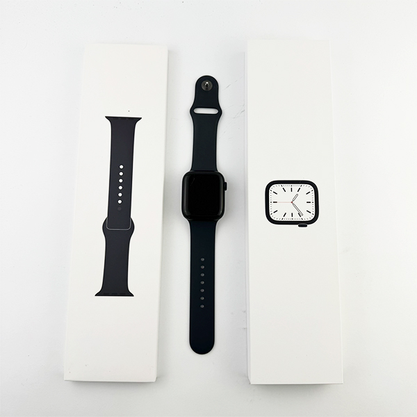 Apple Watch Series 7 45mm Aluminium Case Midnight Б/У №3809 (Стан 7/10)