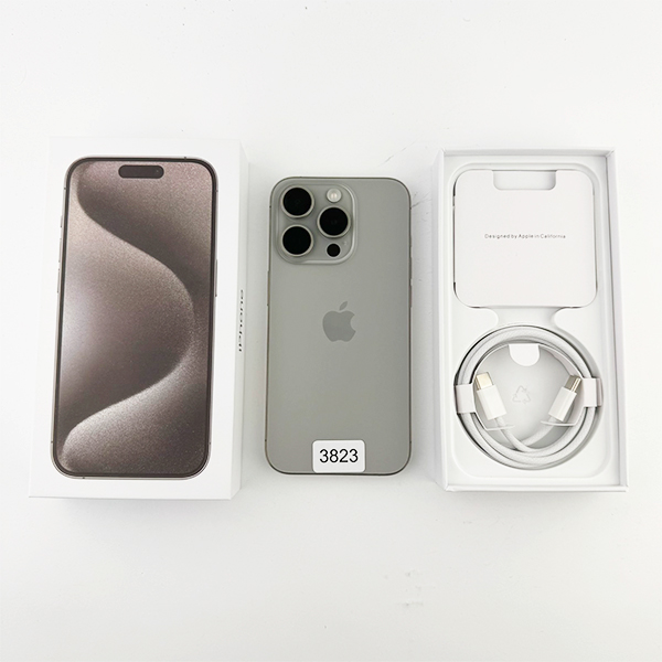 Apple iPhone 15 Pro 256GB Natural Titanium Б/У №3823 (Стан 9/10)