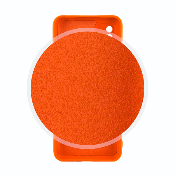 Чехол Original Soft Touch Case for Xiaomi Redmi A1 Orange  with Camera Lens