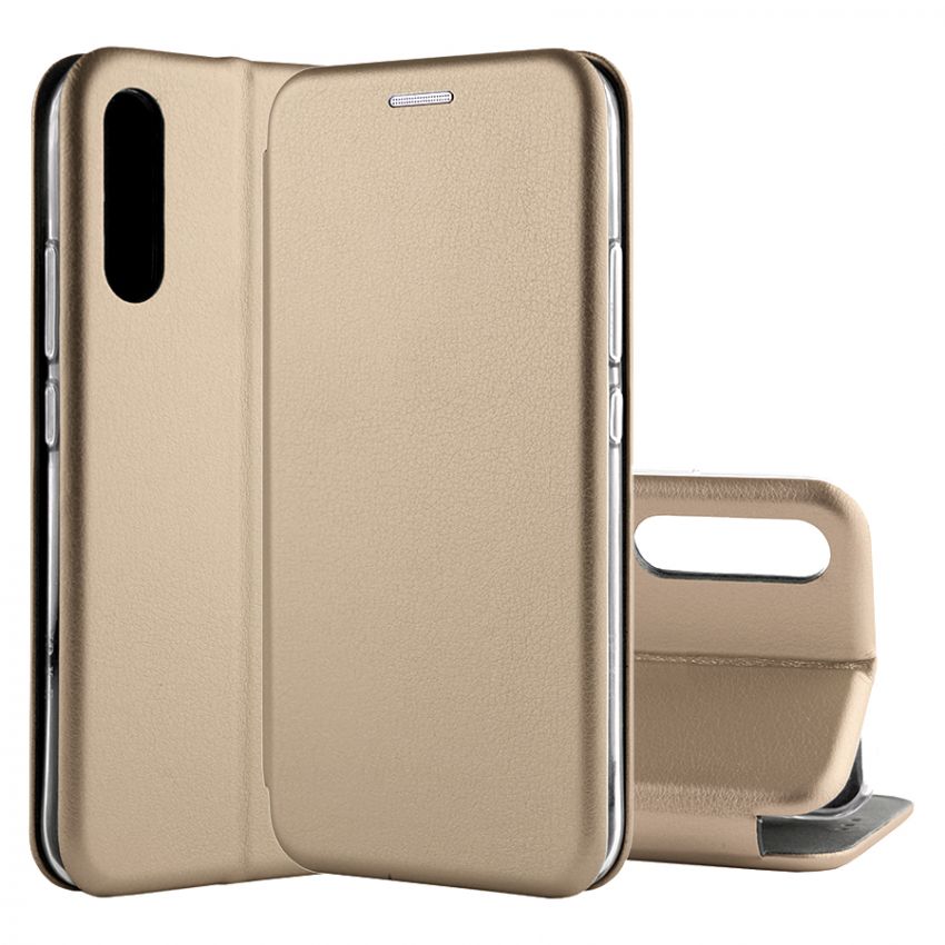 Чехол книжка Kira Slim Shell для Xiaomi Mi9 SE Gold