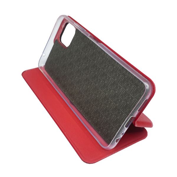 Чехол книжка Kira Slim Shell для Samsung A22-2021 5G Red Perforation NEW