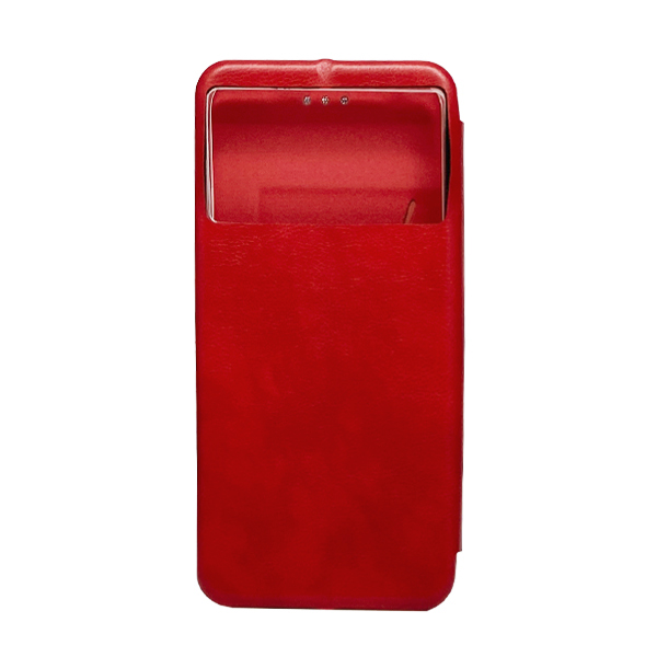 Чехол книжка Kira Slim Shell для Xiaomi Poco M5/Redmi Note 11R Red Perforation NEW