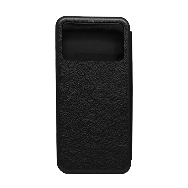 Чехол книжка Kira Slim Shell для Xiaomi Poco X4 Pro 5G Black Perforation NEW