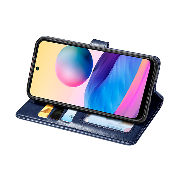 Чохол книжка Kira Slim Shell для Samsung M52-2020/M525 Dark Blue Getman