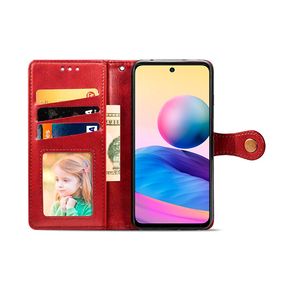 Чохол книжка Kira Slim Shell для Samsung M52-2020/M525 Red Getman