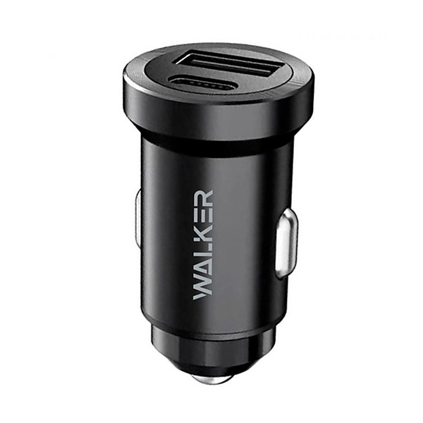 АЗУ Walker WCR-25 Quick Charge PD 3.1A Black