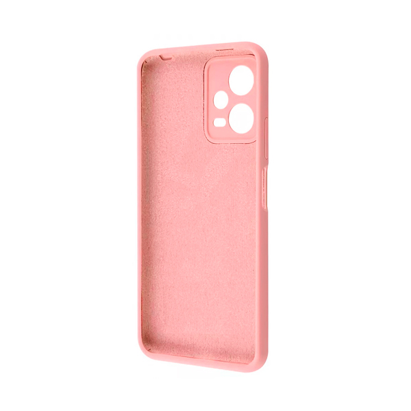 Чехол Original Soft Touch Case for Xiaomi Redmi Note12 4G Light Pink with Camera Lens