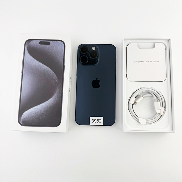 Apple iPhone 15 Pro Max 256GB Blue Titanium Б/У №3952 (Стан 8/10)