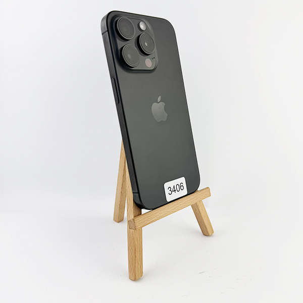Apple iPhone 15 Pro 256GB Black Titanium Б/У №3406 (Стан 8/10)