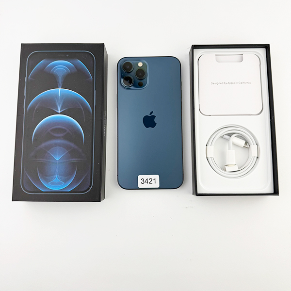Apple iPhone 12 Pro Max 128GB Pacific Blue Б/У №3421 (Стан 8/10)