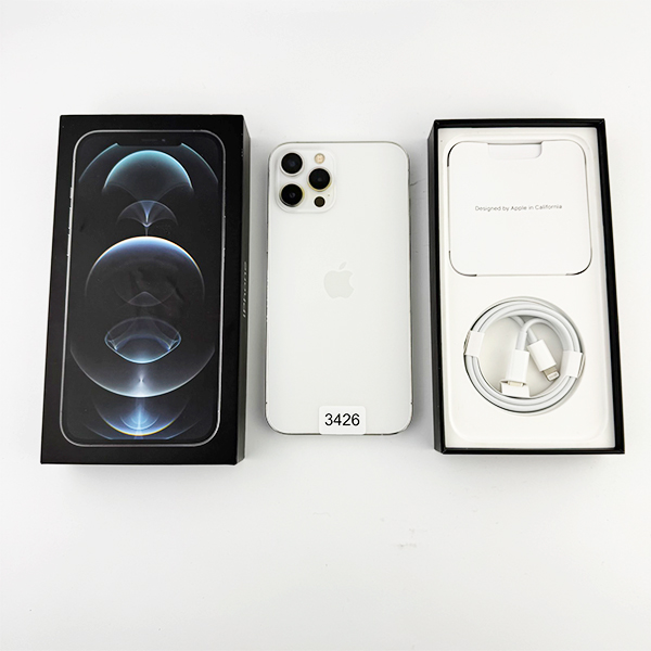 Apple iPhone 12 Pro Max 128GB Silver Б/У №3426 (Стан 8/10)