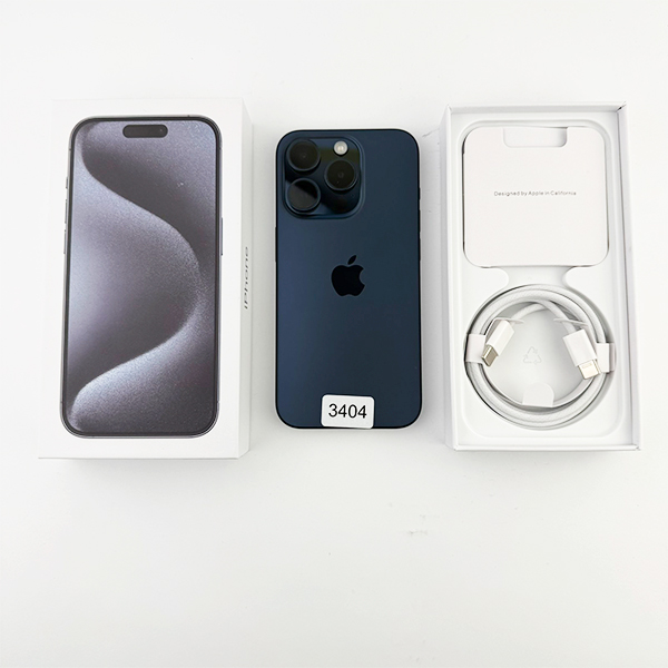 Apple iPhone 15 Pro 256GB Blue Titanium Б/У №3404 (Стан 8/10)