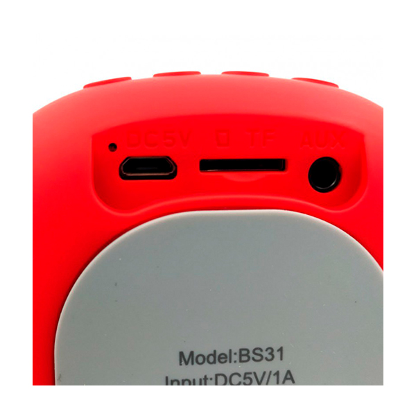 Портативна Bluetooth колонка Hoco BS31 Red