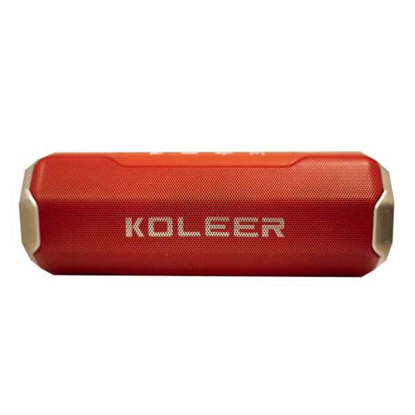Портативная Bluetooth колонка Koleer S218 Red