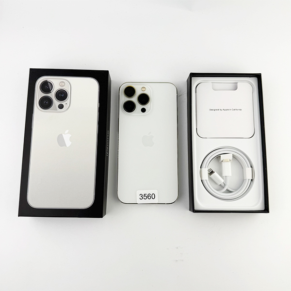Apple iPhone 13 Pro 128GB Silver Б/У №3560 (Стан 8/10)