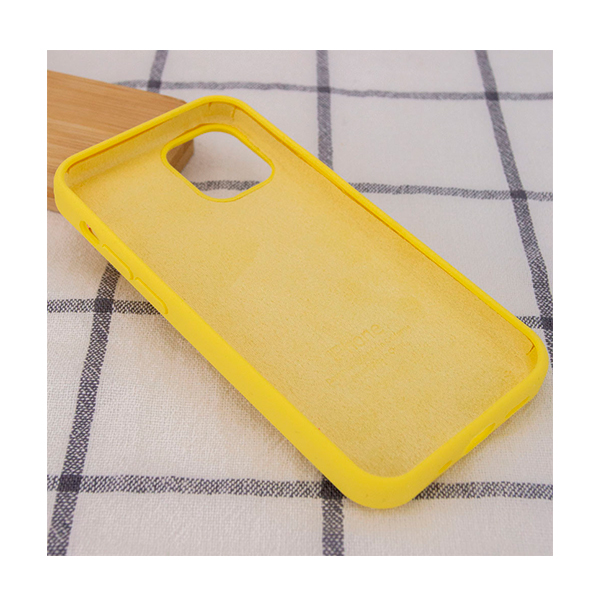 Чохол Original Soft Touch Case for iPhone 12/12 Pro Yellow