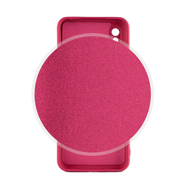 Чехол Original Soft Touch Case for Xiaomi Redmi 9a Marsala with Camera Lens