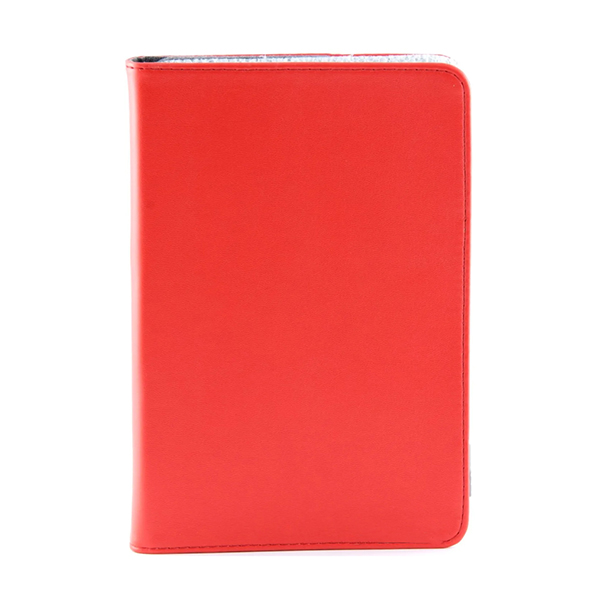 Сумка книжка универсальная для планшетов Lagoda 360 Clip Stand 6-8 дюймов Red Boom